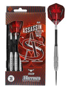 Harrows Assassin 80% Tungsten Steel Tip Darts